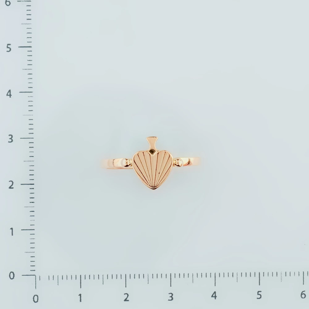 Кольцо из красного золота 585 пробы