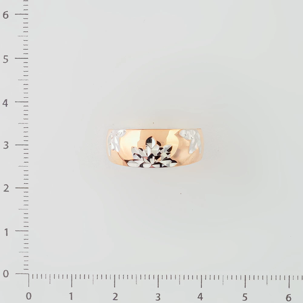 Кольцо из красного золота 585 пробы