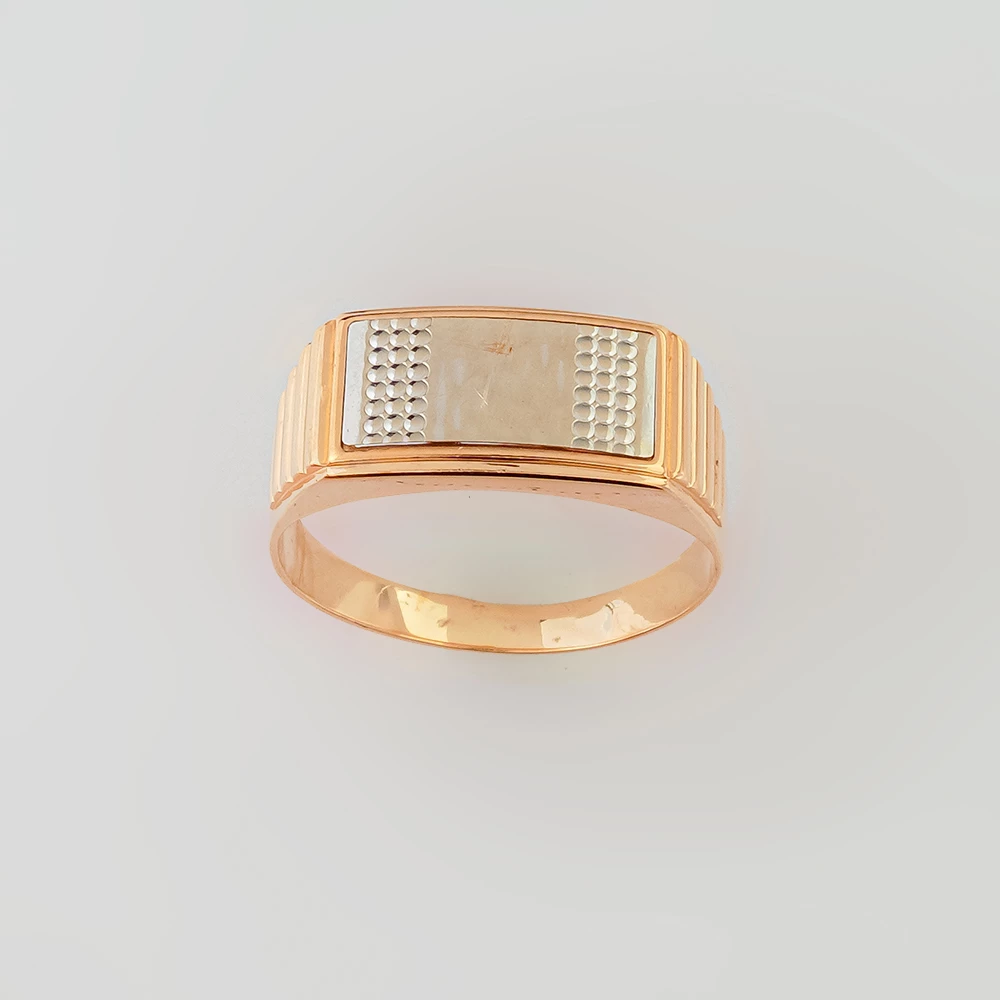 Кольцо из красного золота 585 пробы