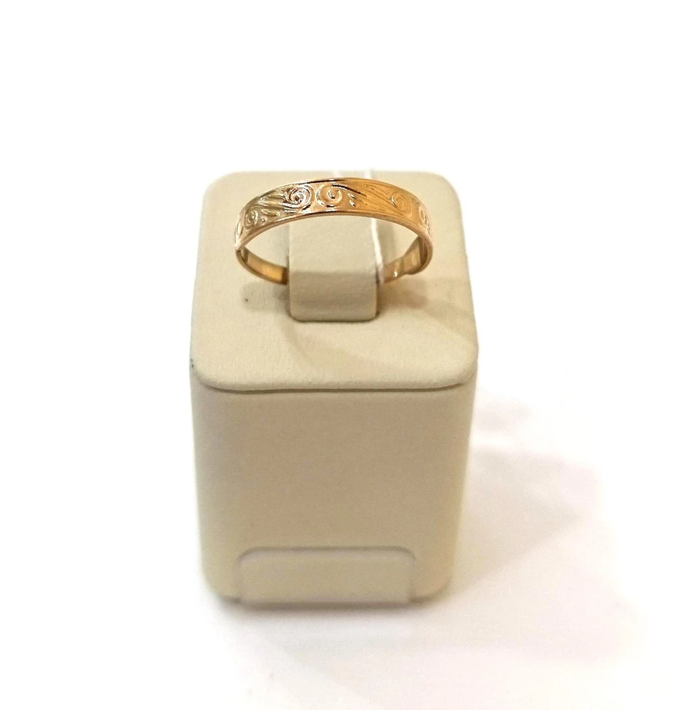 Кольцо из красного золота 583 пробы