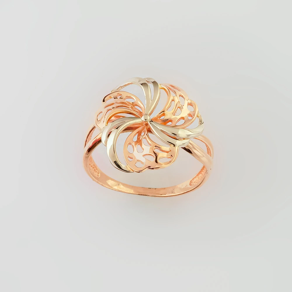 Кольцо из красного золота 585 пробы