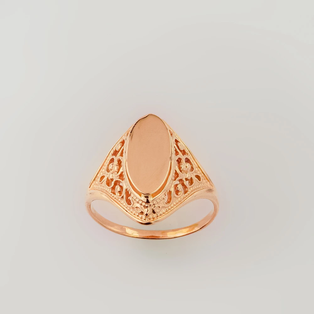 Кольцо из красного золота 585 пробы