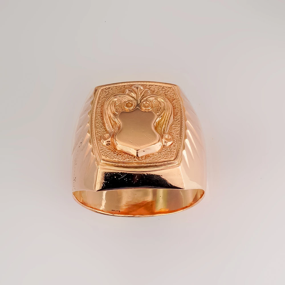 Кольцо из красного золота 583 пробы