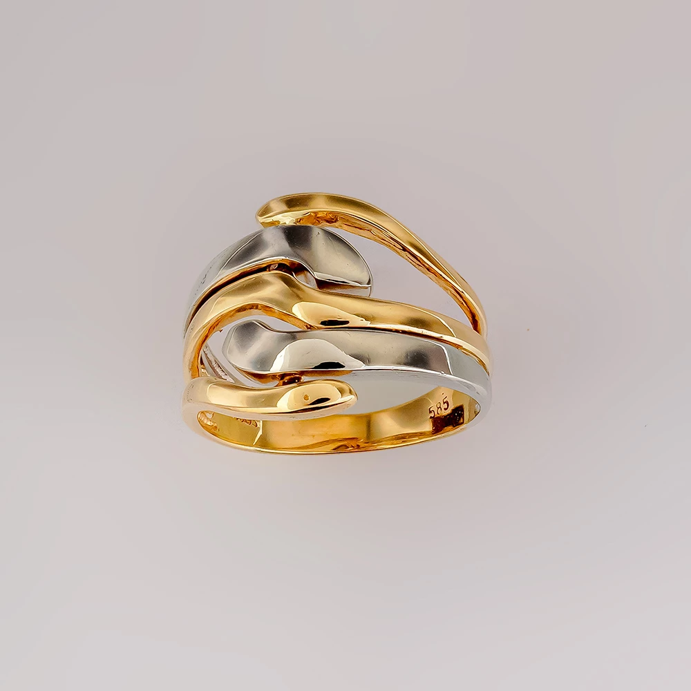 Кольцо из желтого золота 585 пробы