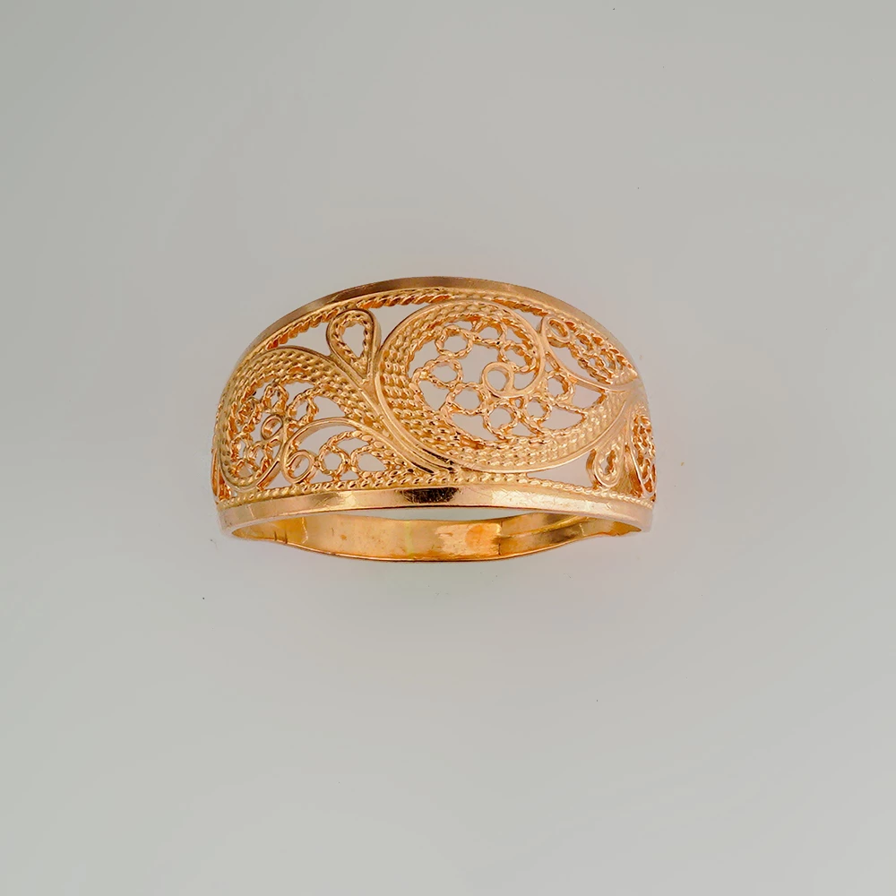 Кольцо из красного золота 585 пробы