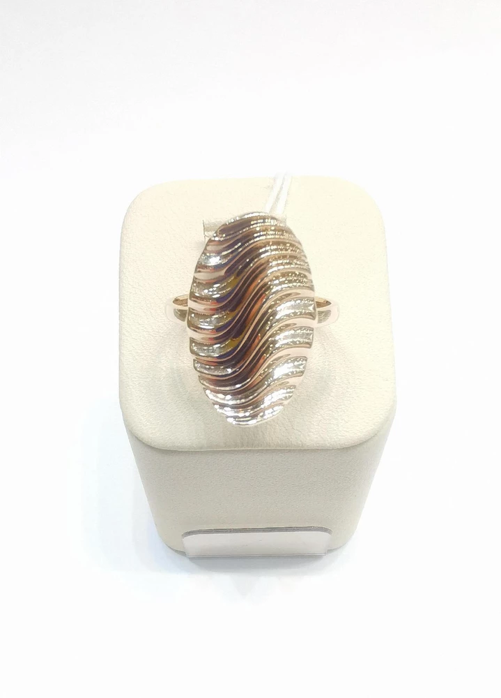 Кольцо из красного золота 375 пробы