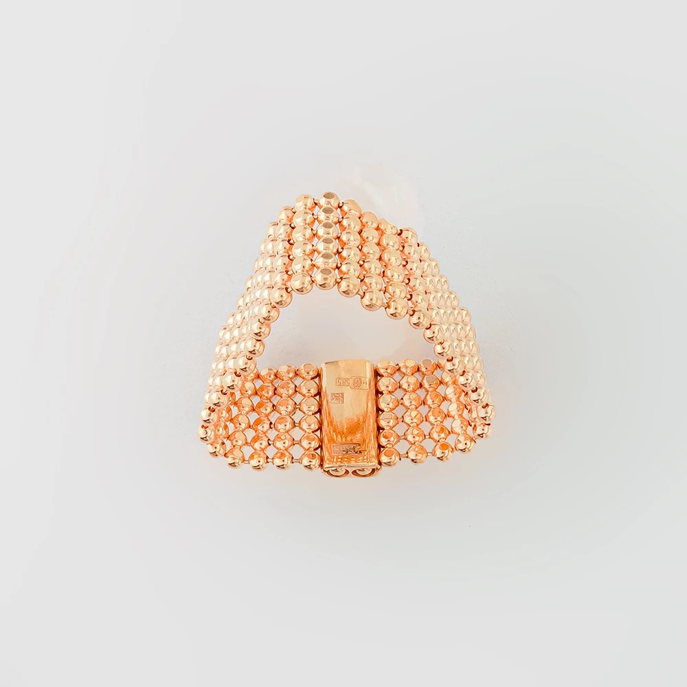 Кольцо из красного золота 585 пробы