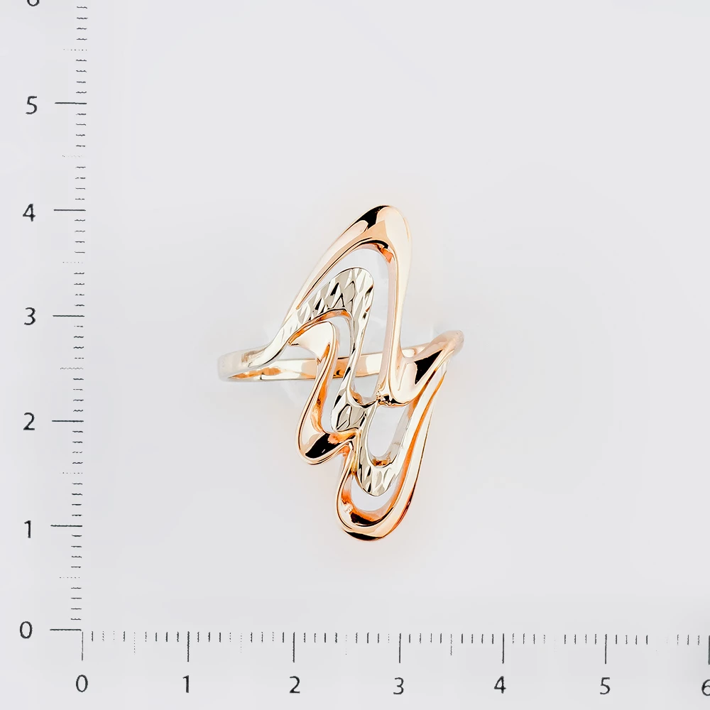 Кольцо из красного золота 585 пробы