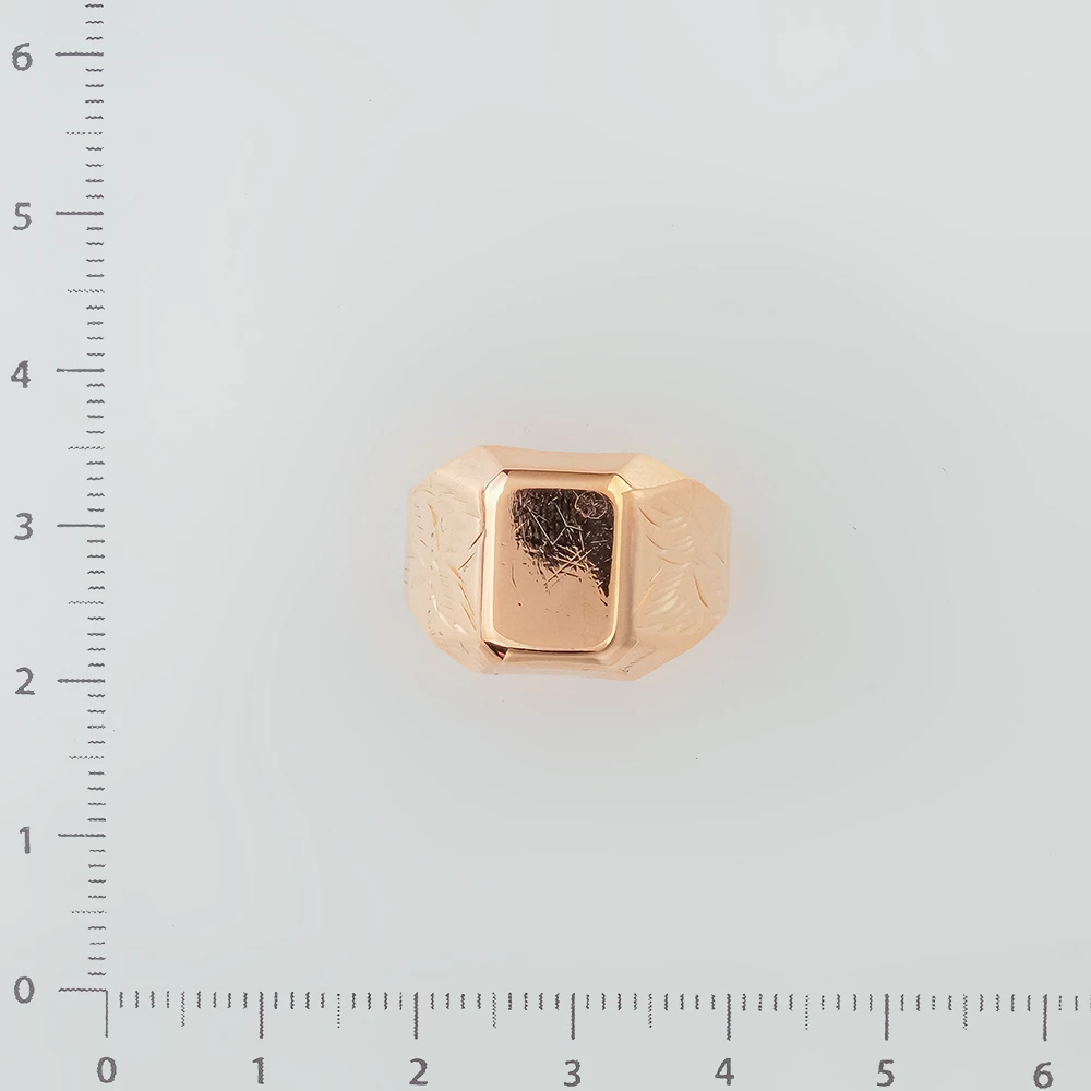Кольцо из красного золота 583 пробы