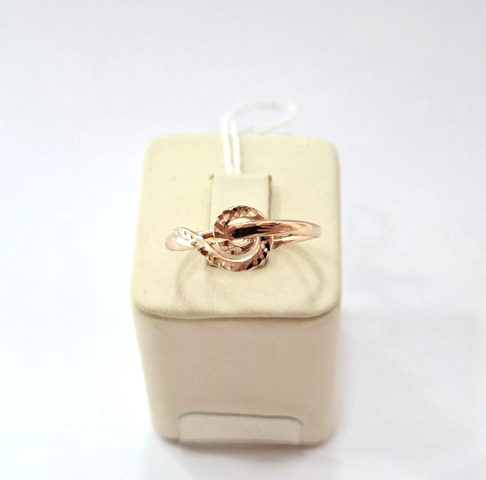 Кольцо из красного золота 585 пробы