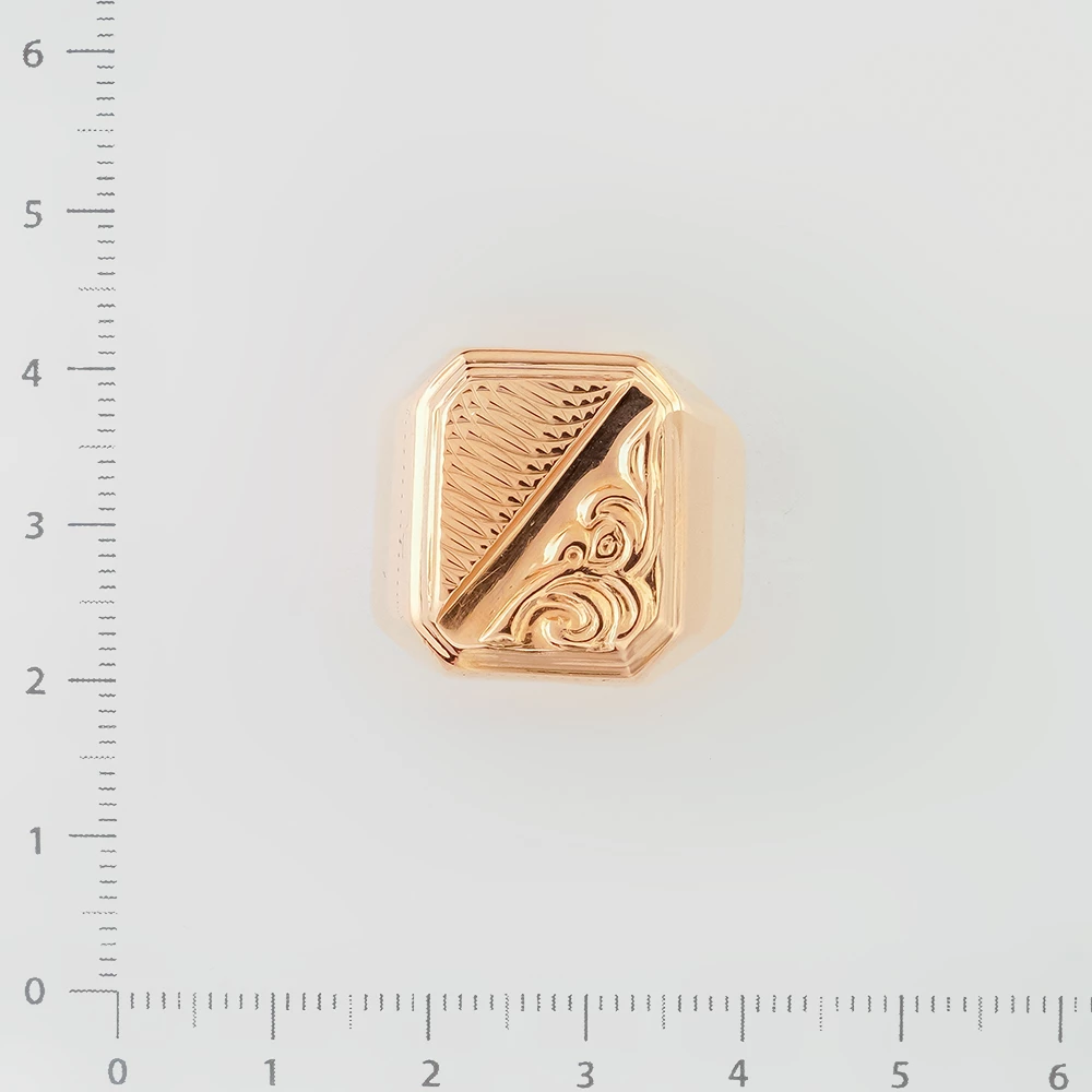 Кольцо из красного золота 583 пробы
