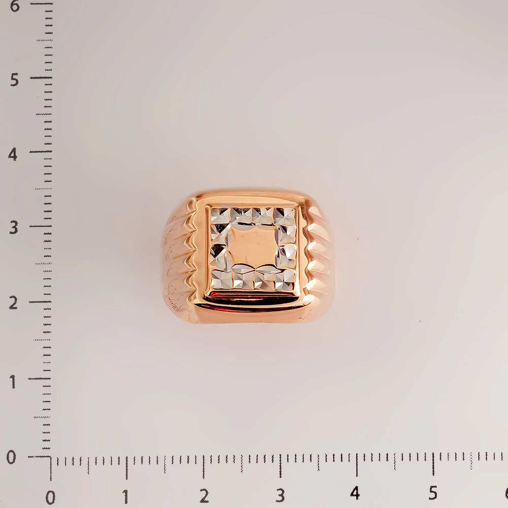 Кольцо из красного золота 585 пробы