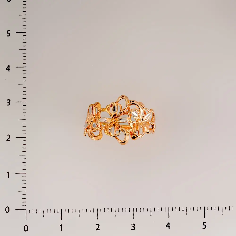 Кольцо из красного золота 585 пробы 2