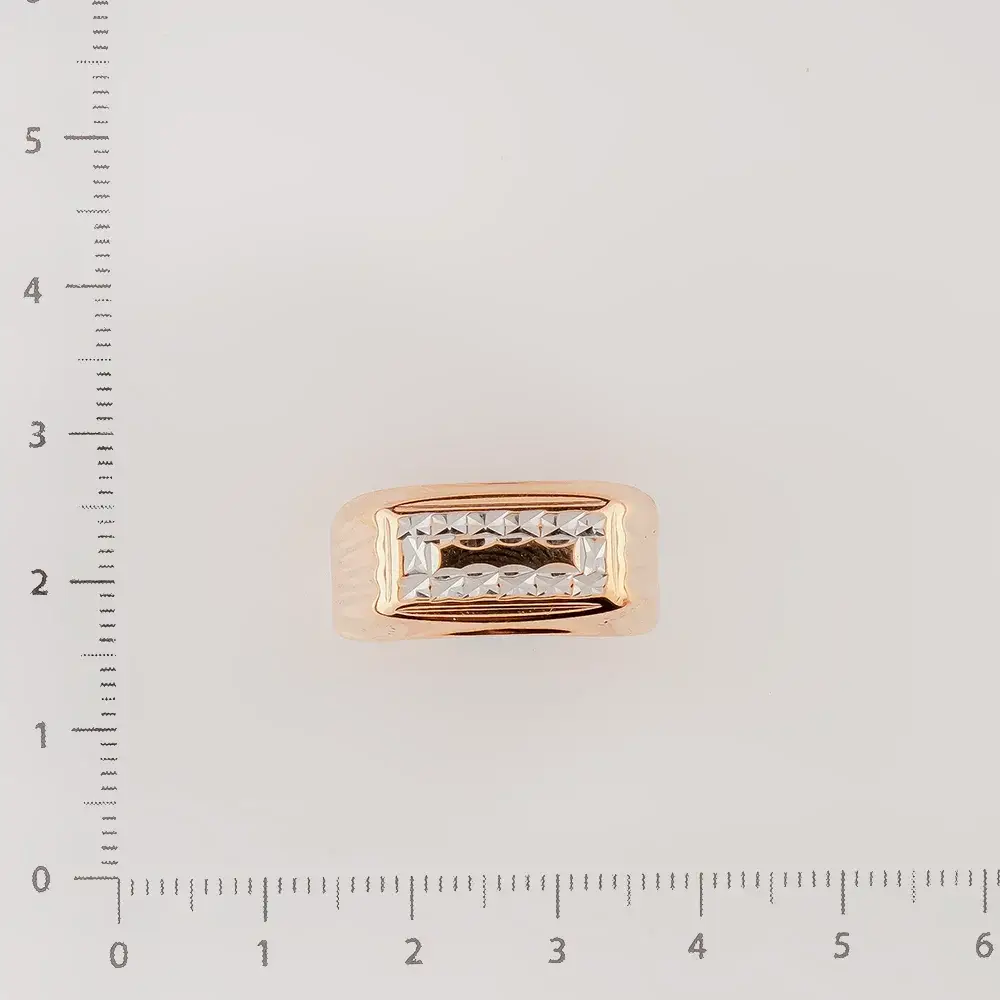 Кольцо из красного золота 585 пробы 2