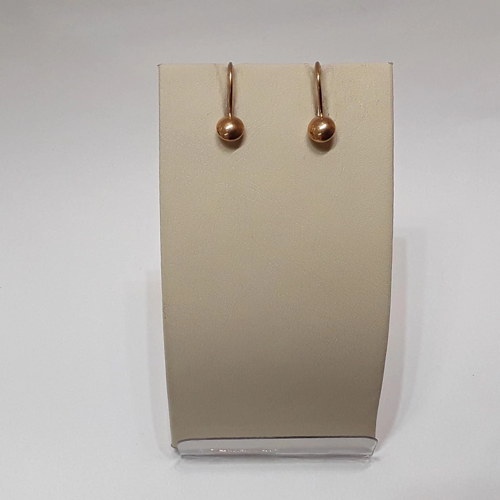 Серьги из красного золота 583 пробы 1