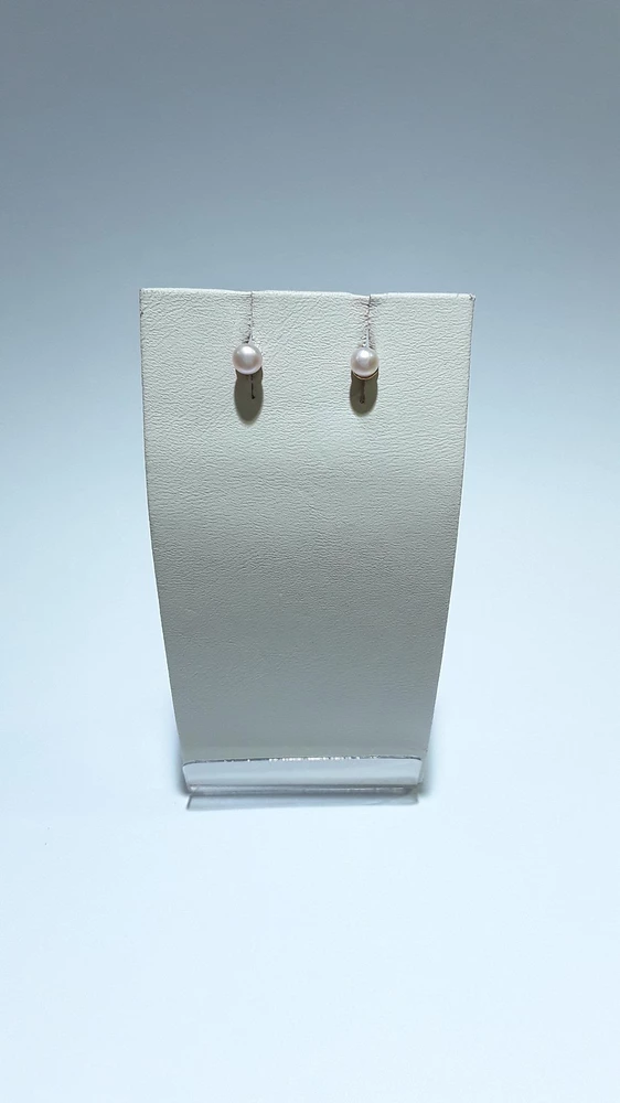 Серьги с фианитом из красного золота 585 пробы 1