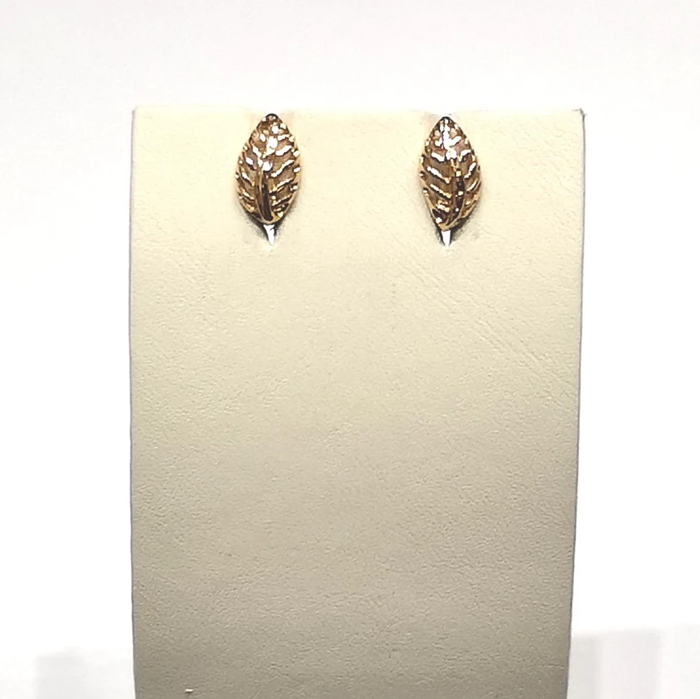Серьги из красного золота 585 пробы 1