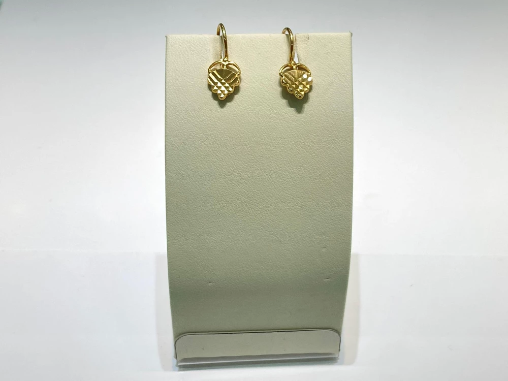 Серьги из красного золота 583 пробы 1