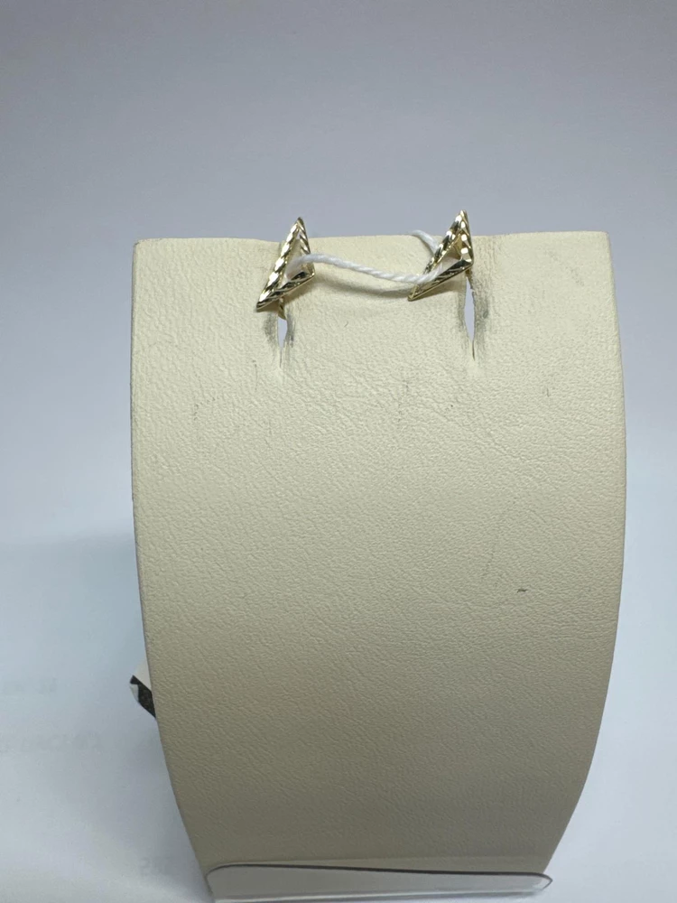 Серьги из желтого золота 585 пробы