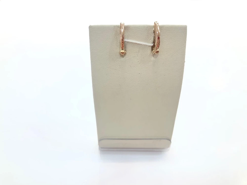 Серьги из красного золота 585 пробы