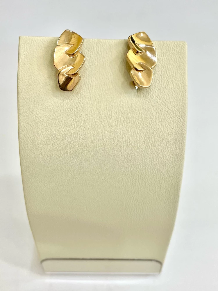 Серьги из красного золота 585 пробы