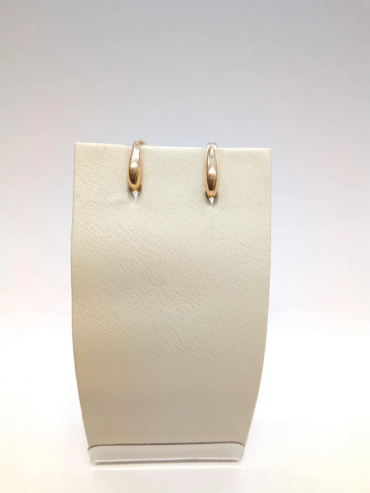 Серьги из красного золота 585 пробы