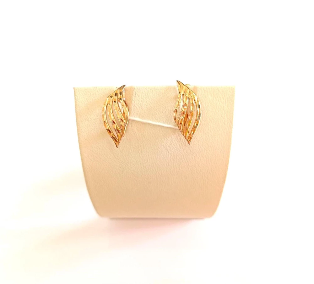 Серьги из красного золота 585 пробы
