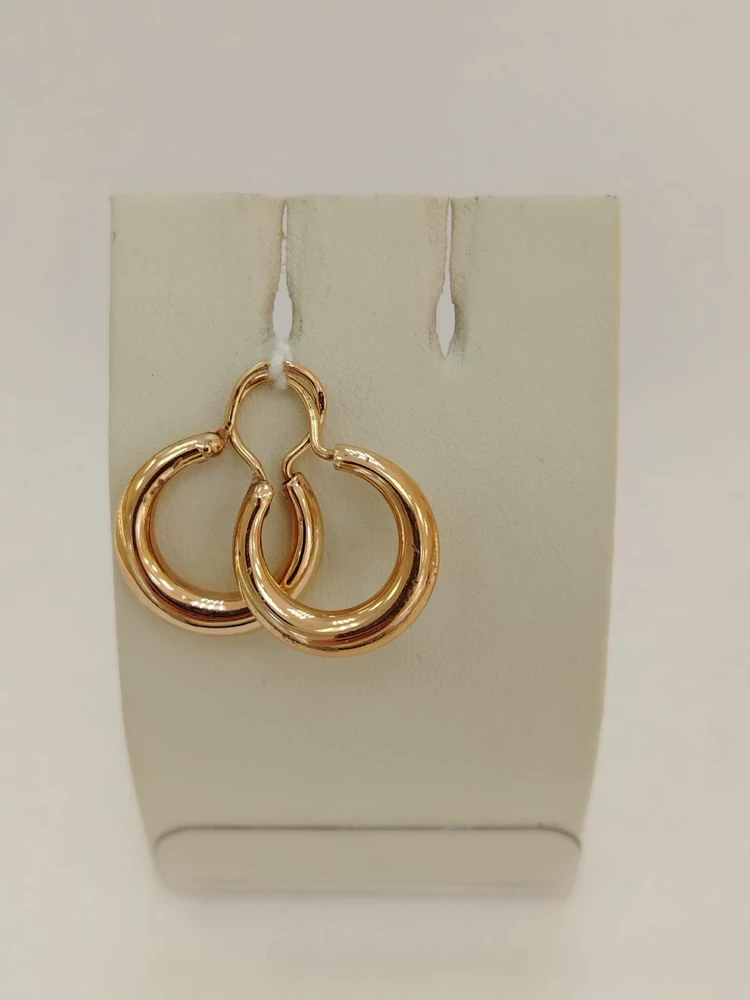 Серьги из красного золота 583 пробы