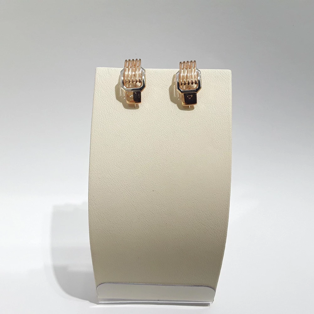 Серьги из красного золота 585 пробы
