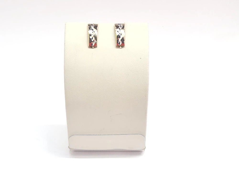 Серьги из красного золота 585 пробы