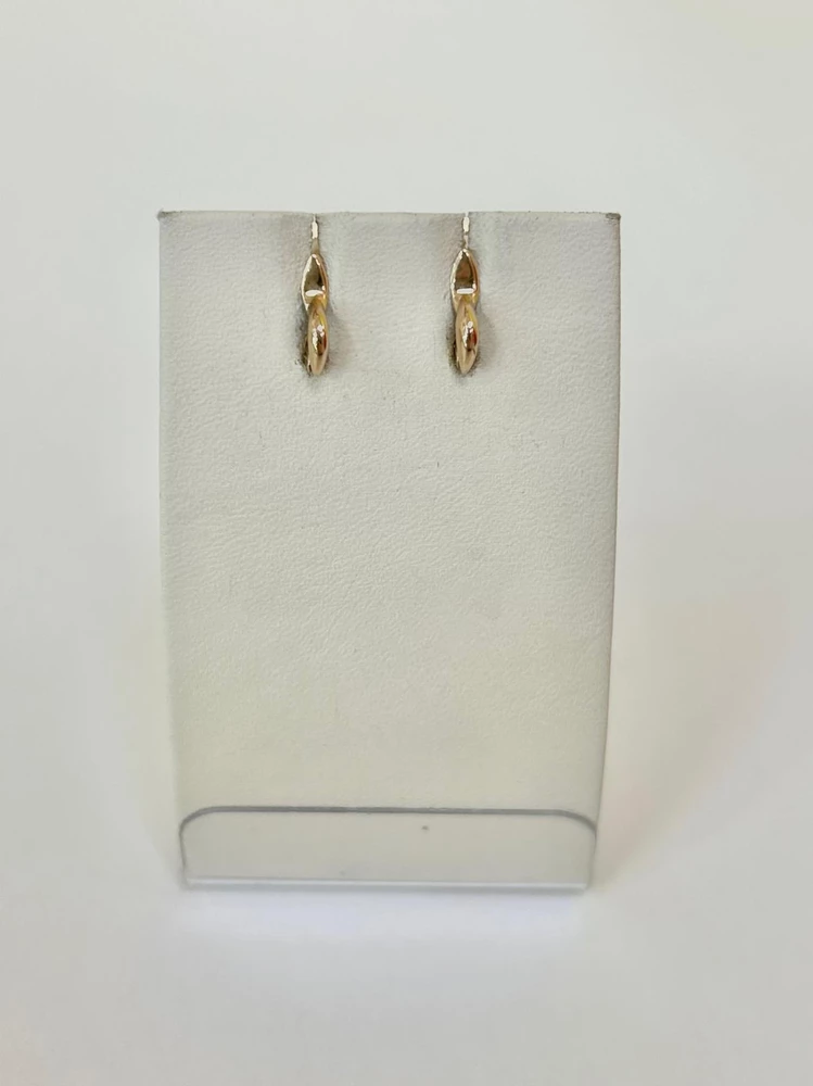 Серьги из красного золота 585 пробы