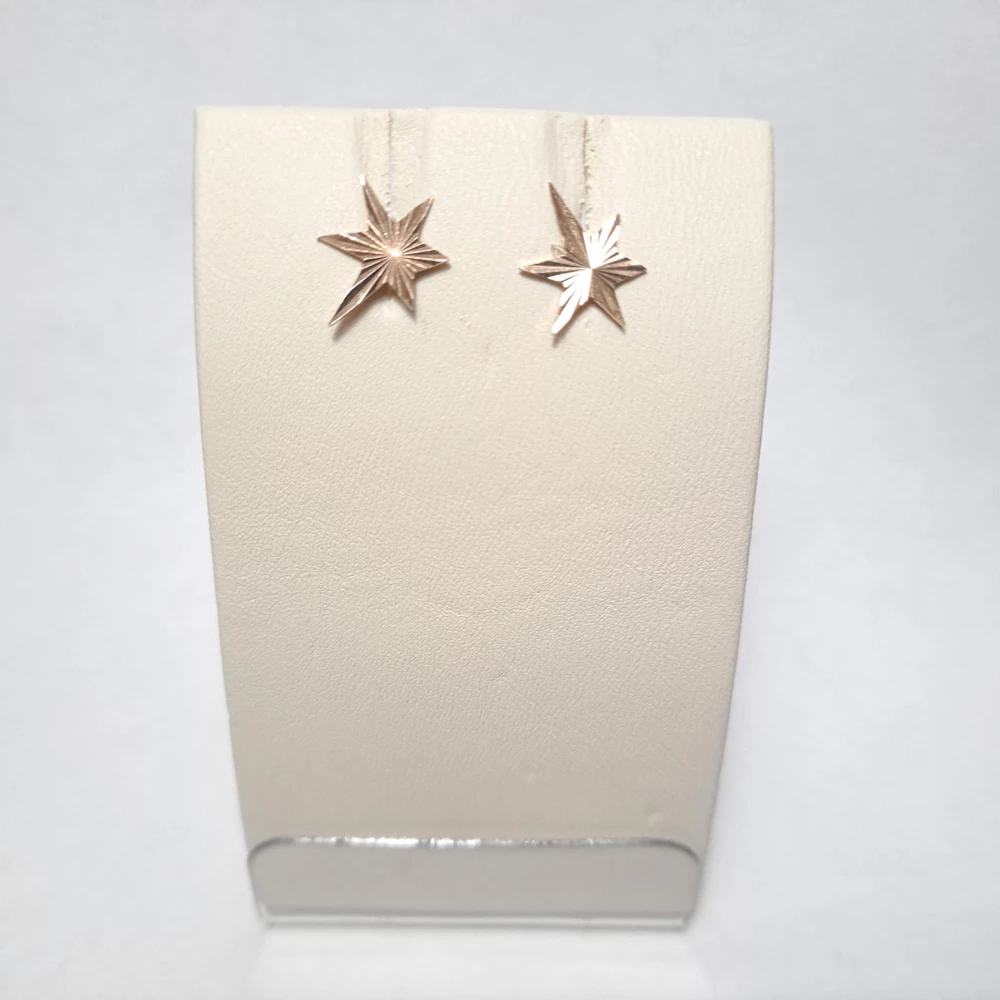 Серьги из красного золота 585 пробы