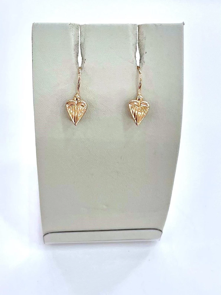 Серьги из красного золота 583 пробы