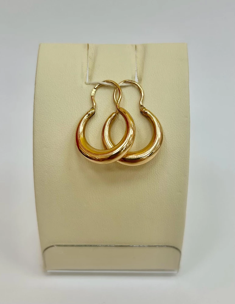 Серьги из красного золота 583 пробы