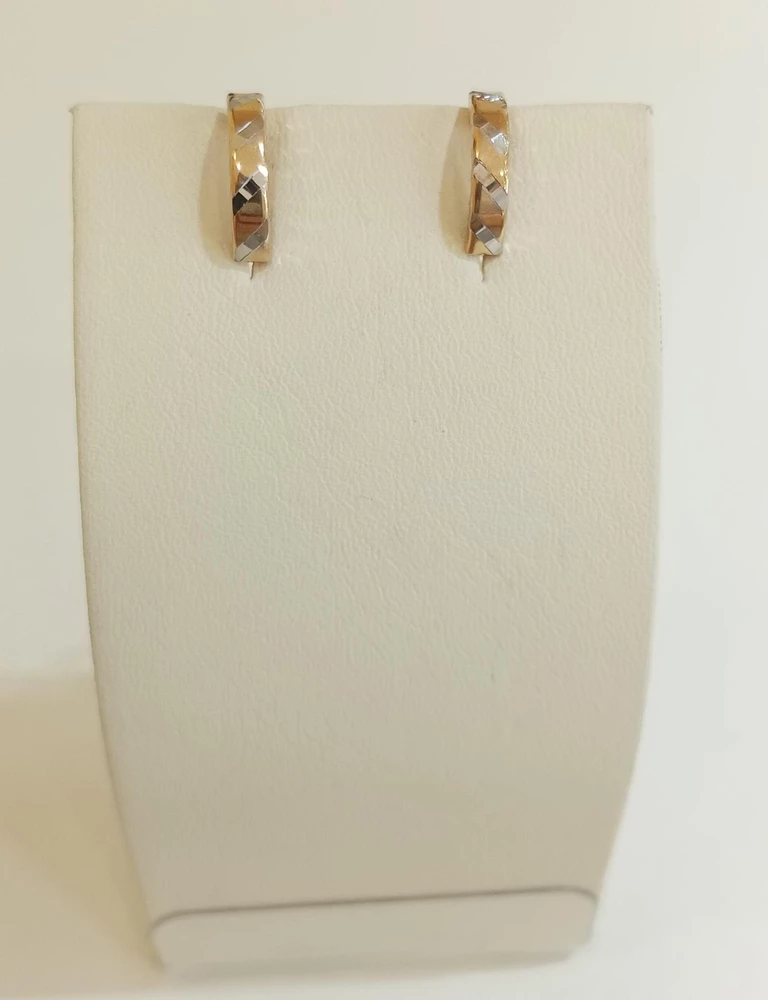 Серьги из красного золота 375 пробы