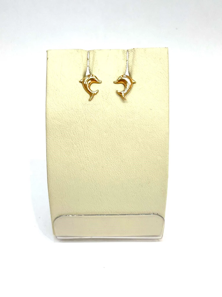 Серьги из красного золота 585 пробы