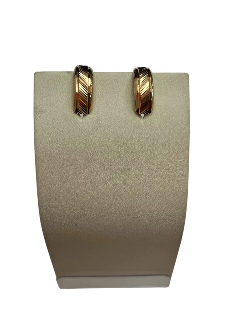 Серьги из красного золота 585 пробы