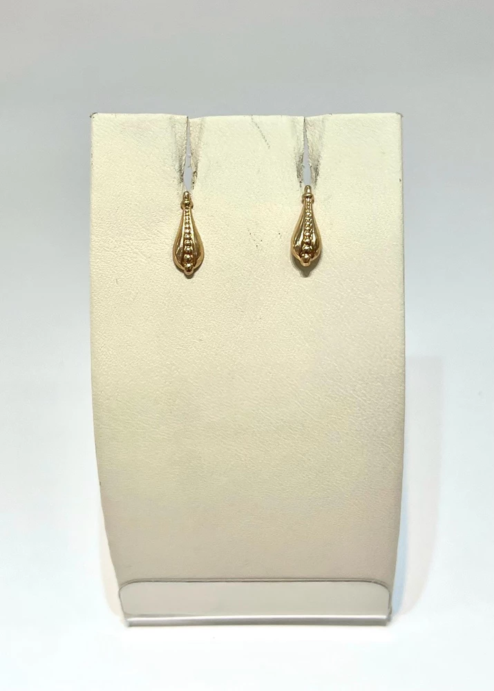 Серьги из красного золота 585 пробы