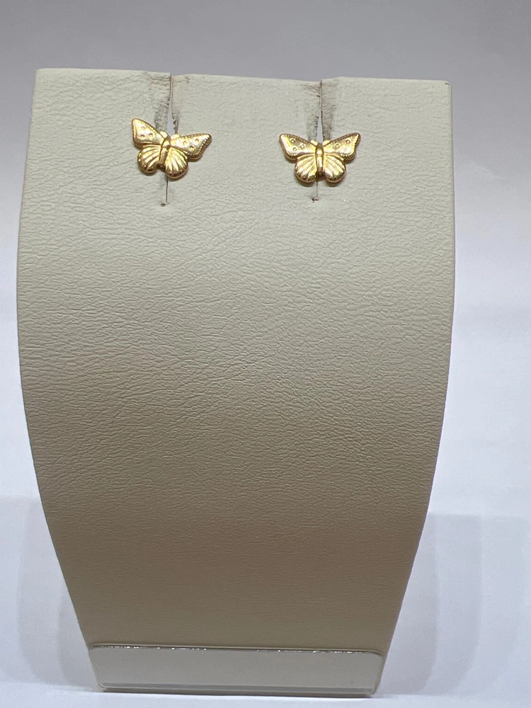 Серьги из красного золота 585 пробы
