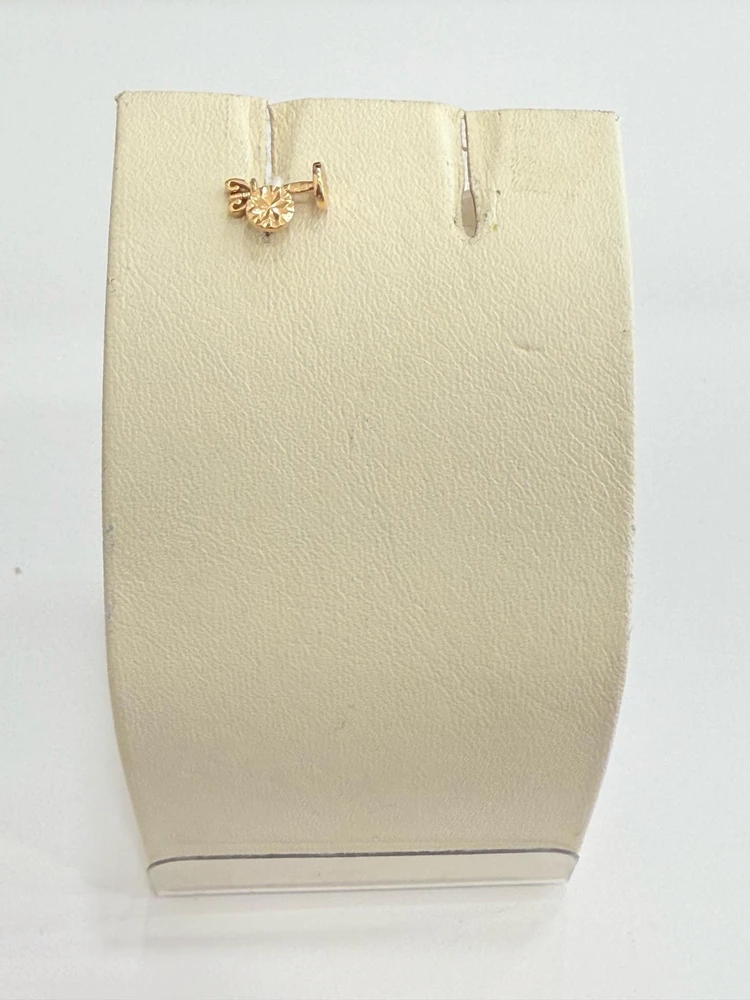 Серьги из красного золота 585 пробы
