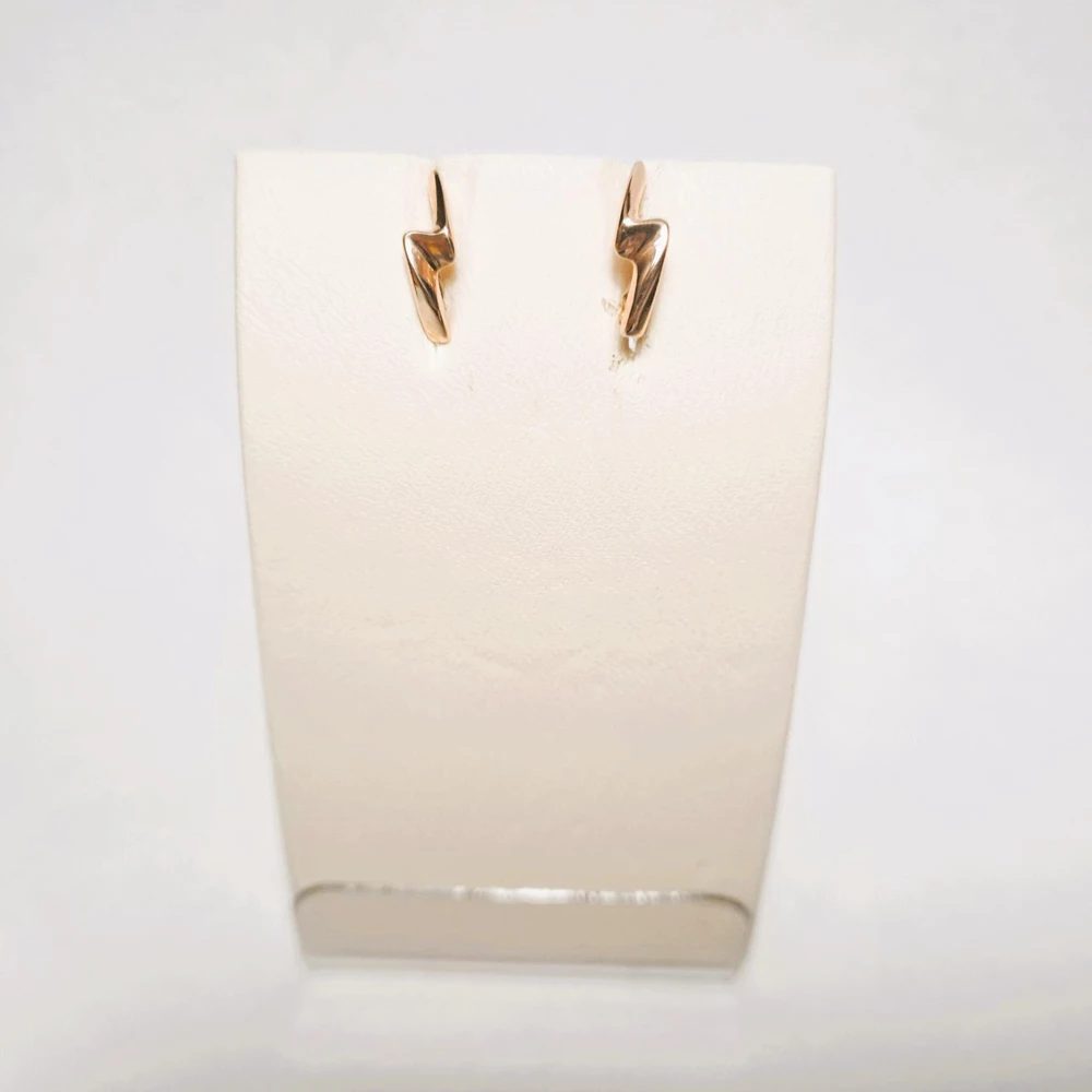 Серьги из красного золота 585 пробы