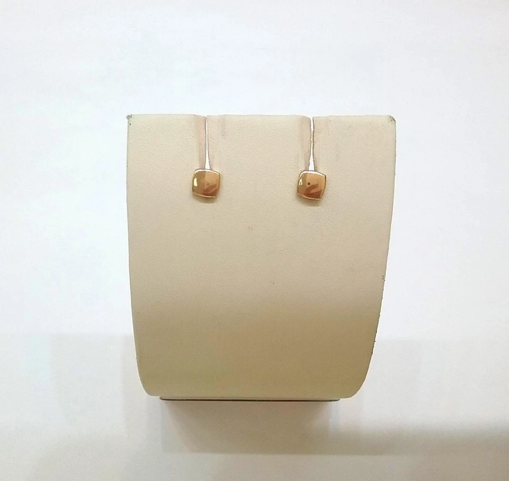 Серьги из красного золота 585 пробы