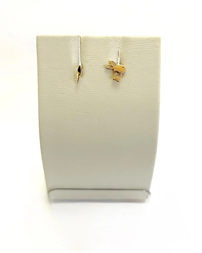 Серьги из красного золота 585 пробы