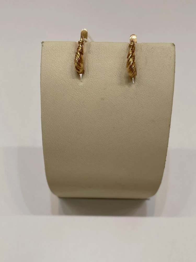 Серьги из красного золота 583 пробы