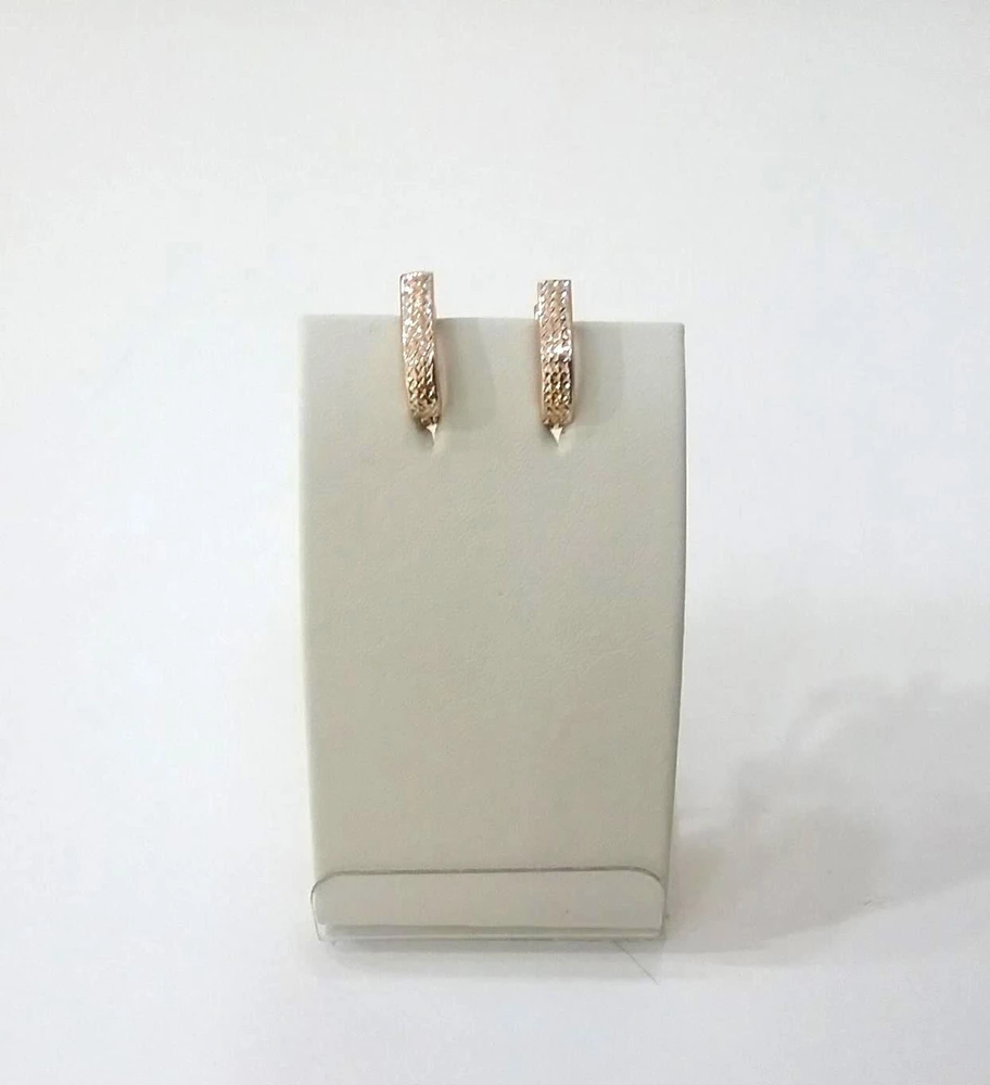 Серьги из красного золота 585 пробы