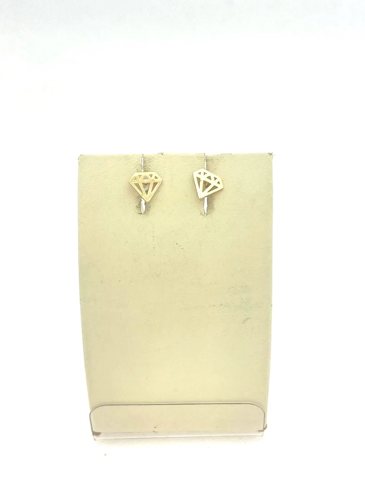 Серьги из красного золота 585 пробы