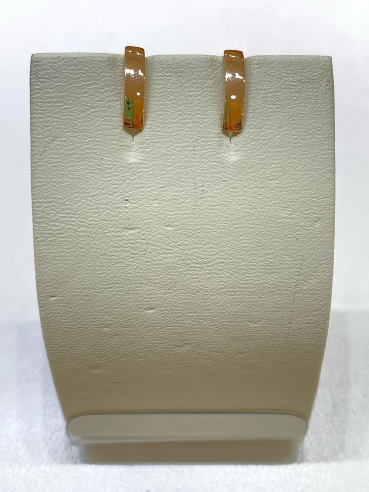 Серьги из красного золота 585 пробы