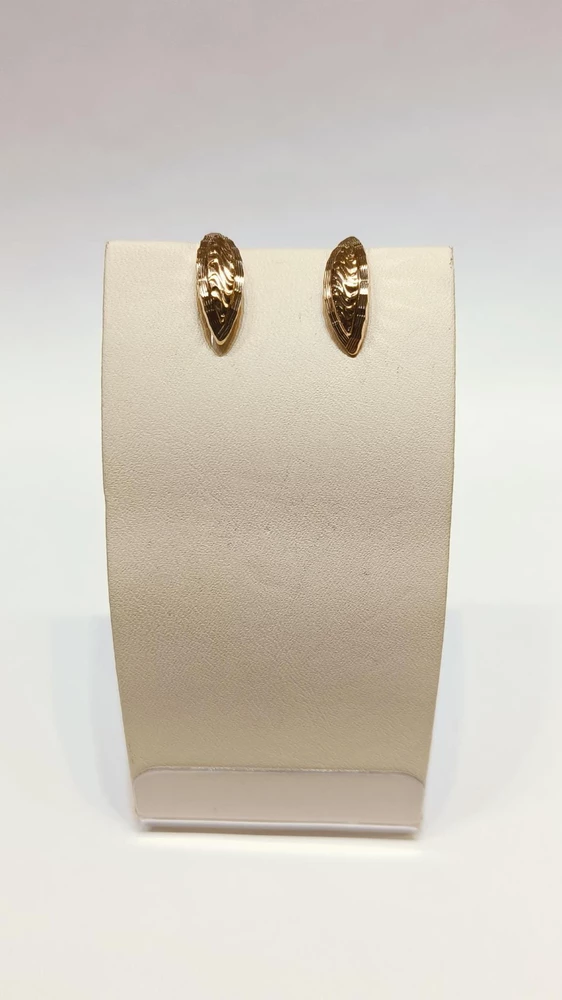 Серьги из красного золота 585 пробы