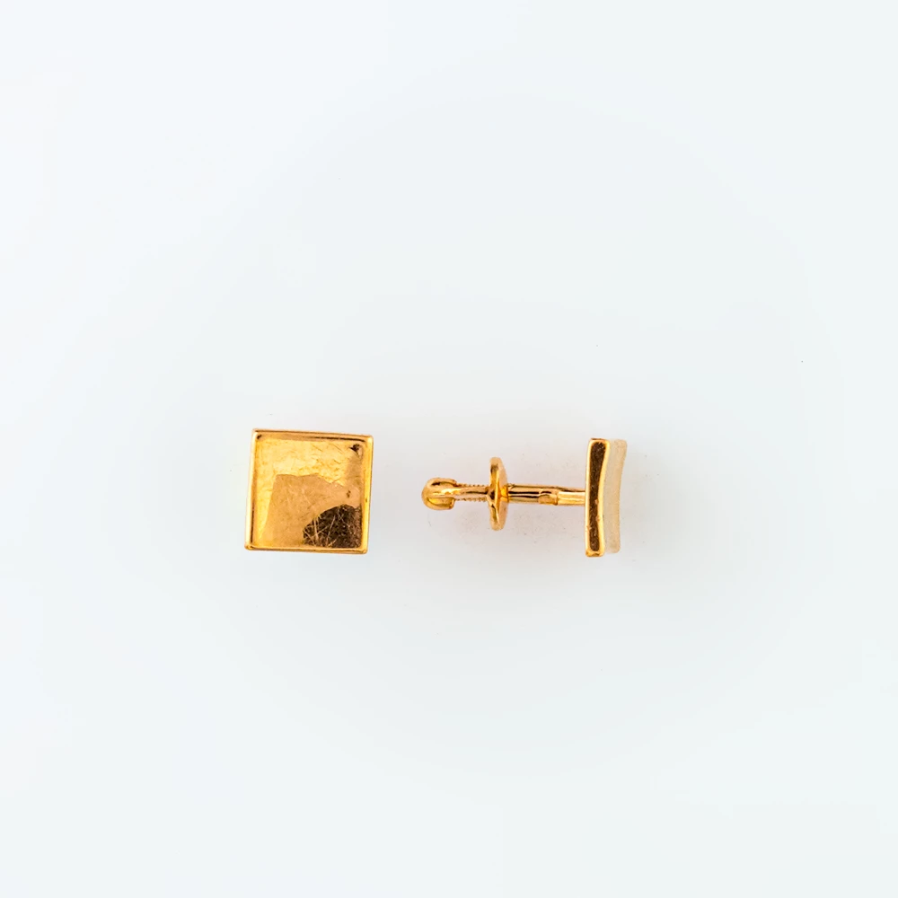 Серьги из красного золота 585 пробы