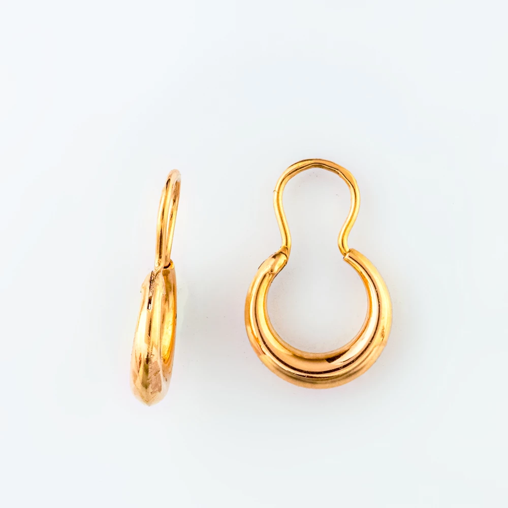 Серьги из красного золота 583 пробы